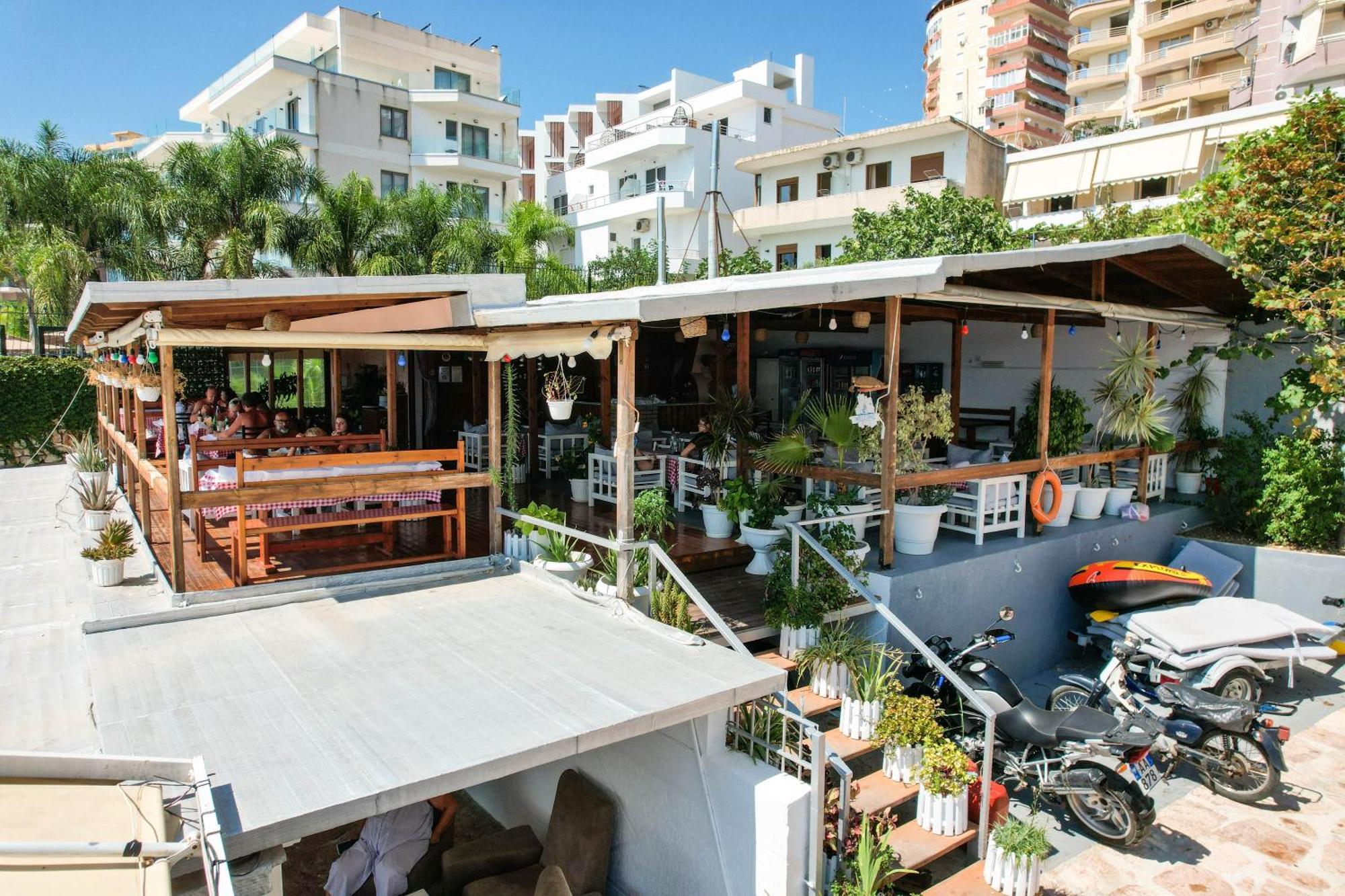 Vila Era Beach Sarandë Buitenkant foto