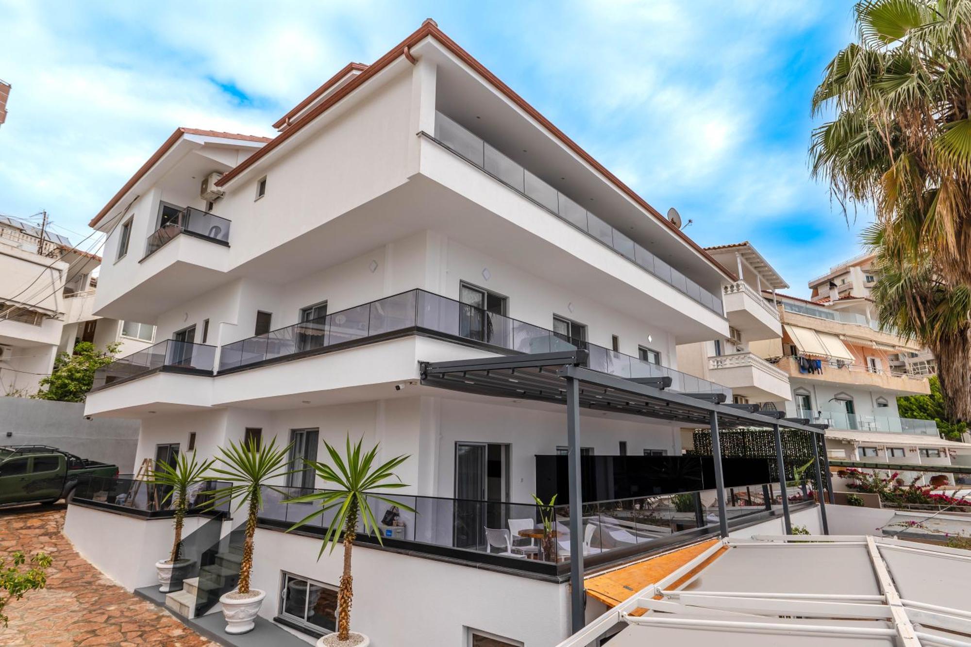 Vila Era Beach Sarandë Buitenkant foto