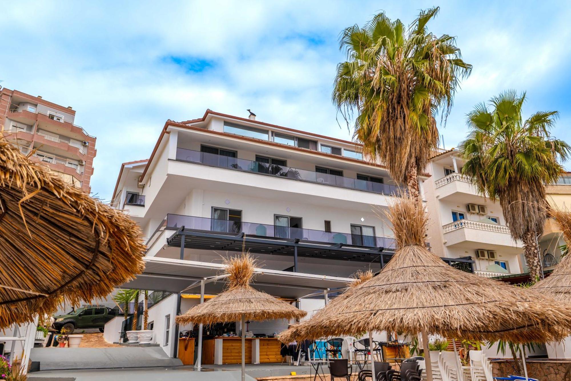 Vila Era Beach Sarandë Buitenkant foto